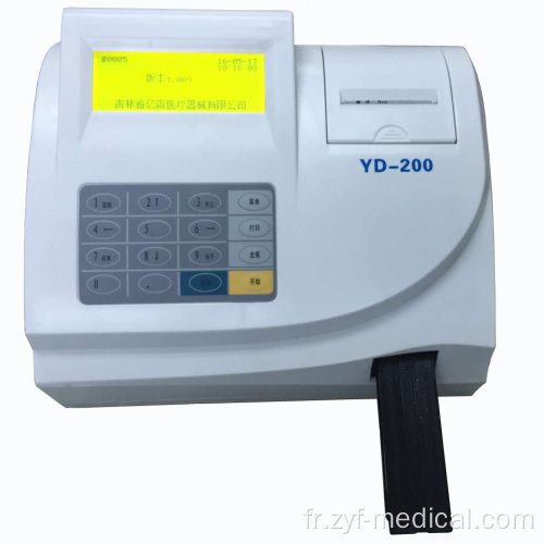 IVD Analyseur d'urine de test de test portable semi-automatique semi-automatique